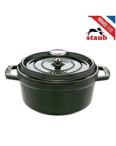 [갤러리아] [스타우브] 원형꼬꼬떼 18cm 바질그린 (ST101885)