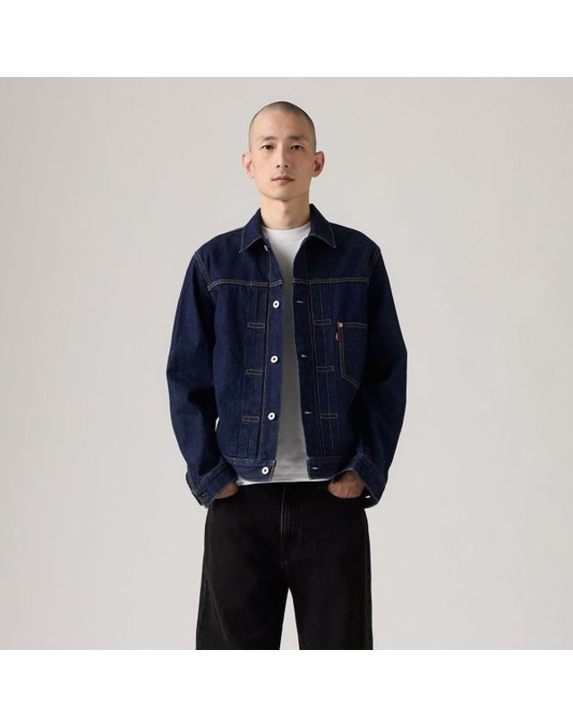리바이스 [갤러리아] 남성 TYPE 1 데님 트러커 자켓(A3174-0030) 착용컷