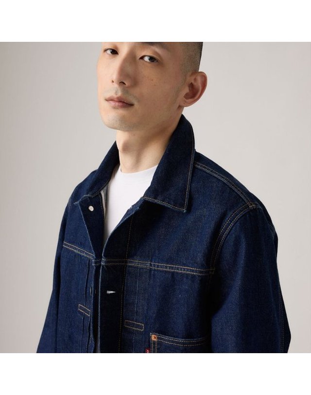 리바이스 [갤러리아] 남성 TYPE 1 데님 트러커 자켓(A3174-0030) 착용컷