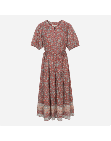 [갤러리아] [써스데이아일랜드]2025 F/W  보더 플라워 풀오픈 원피스 (T256MOP140W)