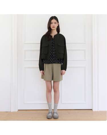 [갤러리아] [써스데이아일랜드]2026 S/S 레이스 자수 포인트 점퍼 (T264MJP932W)
