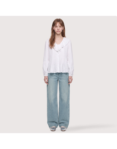 [갤러리아] [써스데이아일랜드]2026 F/W 핀턱 포인트 블라우스(T266MBL131W)