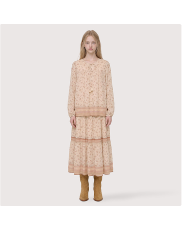 [갤러리아] [써스데이아일랜드]2026 F/W 플라워 에스닉 블라우스(T266MBL137W)