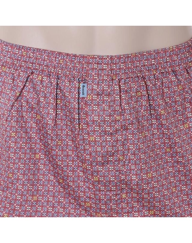 비비안 [갤러리아] 비비안 60수 부메랑프린트 순면 남성트렁크팬티 TP4402/VPK 착용컷