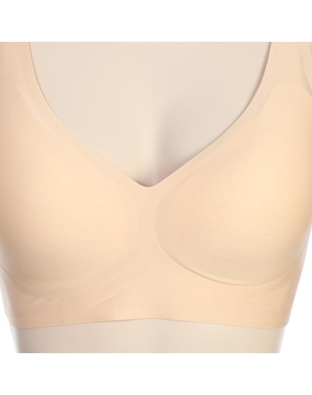 비비안 [갤러리아] G/비비안 후크 타입 나일론 스판 퓨징 브래지어(BR1776B)SK 착용컷