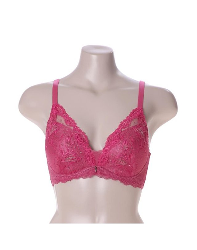 비비안 [갤러리아] 비비안 컬러체인지 패치자수 노와이어 브라 팬티세트 BR979A/BP979AL/HPK 착용컷