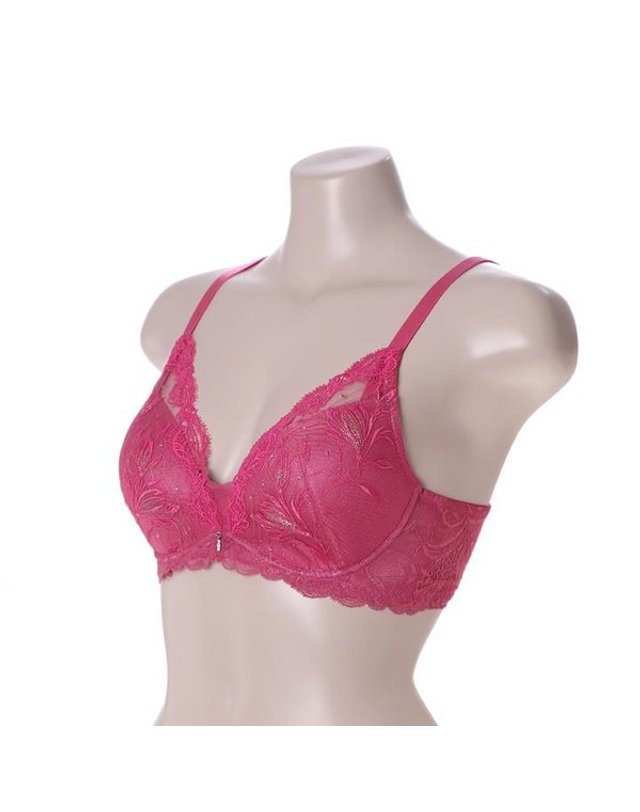 비비안 [갤러리아] 비비안 컬러체인지 패치자수 노와이어 브라 팬티세트 BR979A/BP979AL/HPK 착용컷