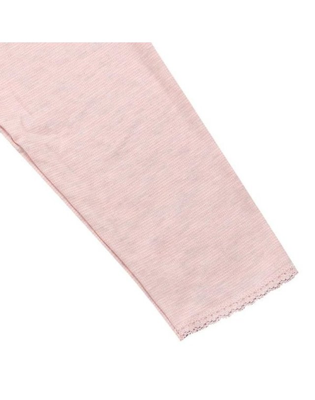 비비안 [갤러리아] 비비안 아크릴기모 레이온스판 여성내의 9부하의 LG9286P/PK 착용컷