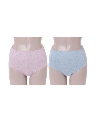 [갤러리아] [비비안]면 모달 나뭇잎프린트 부인용 여성 삼각팬티 PT7554/2C