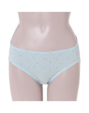 [갤러리아] [비비안]면모달 실타래프린트 여성 삼각 위생팬티 PT7966/MINT