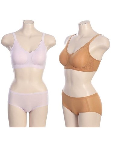[갤러리아] G/비비안 땀 안차는 심리스 메쉬스판 퓨징브라팬티 2종세트(BR0846/A)
