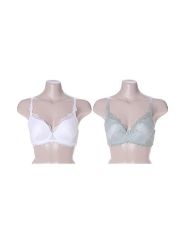 [갤러리아] [비비안]패치자수 푸쉬업 레이스 몰드브라 BR0820A/2C