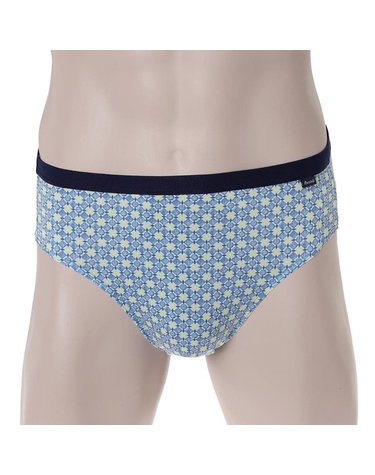 [갤러리아] [비비안]도형프린트 남성 삼각팬티 PT3916G/BL