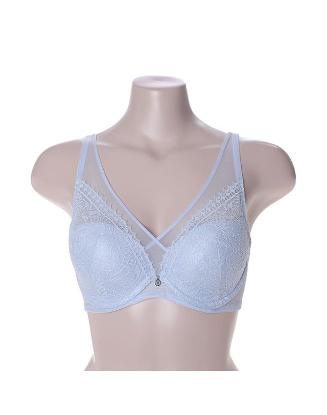 비비안 [갤러리아] [비비안]자가드레이스 크로스풀커버 몰드 브라팬티세트 BR982A/BP982AB/LBL 착용컷