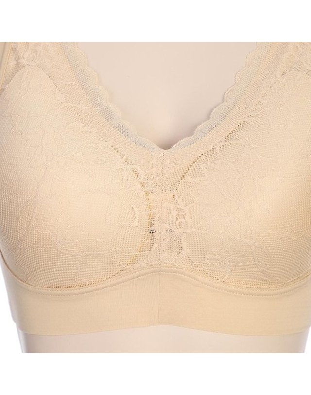비비안 [갤러리아] G/비비안 BBM 큰컵 가슴 잘 잡아주는 풀컵 퓨징 브래지어(BR3529)LB 착용컷