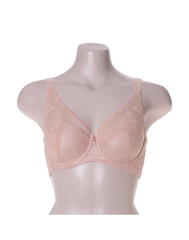 [갤러리아] [비비안]BBM 모노사 나뭇잎패턴 기능성 풀컵브라 D,E,F컵(BR3536Q/LB)