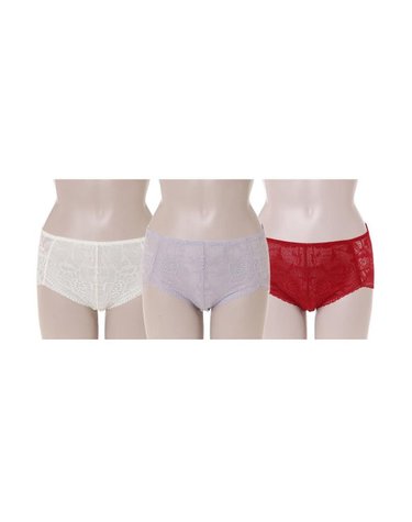 [갤러리아] [비비안]BBM 연보라자가드 백레이스팬티(BP3526L/3C)
