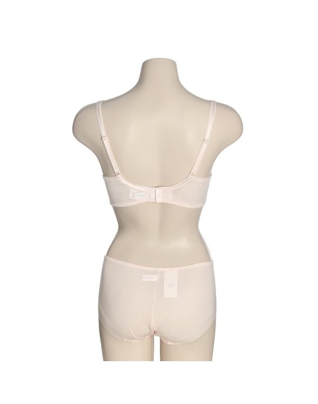 비비안 [갤러리아] G/케미컬 자수 레이스 웨딩 브래지어 햄팬티 세트(BR946A BP946AP)LTPK 착용컷
