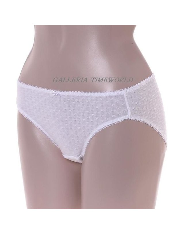 비비안 [갤러리아] [비비안]눈꽃 엠보싱 면스판 여성팬티 PT7247/SET 착용컷