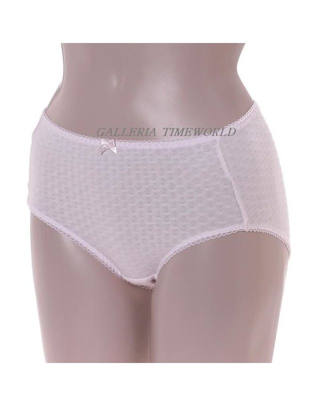 비비안 [갤러리아] [비비안]부인용 눈꽃 엠보싱 면스판 여성팬티 PT7407/PK 착용컷