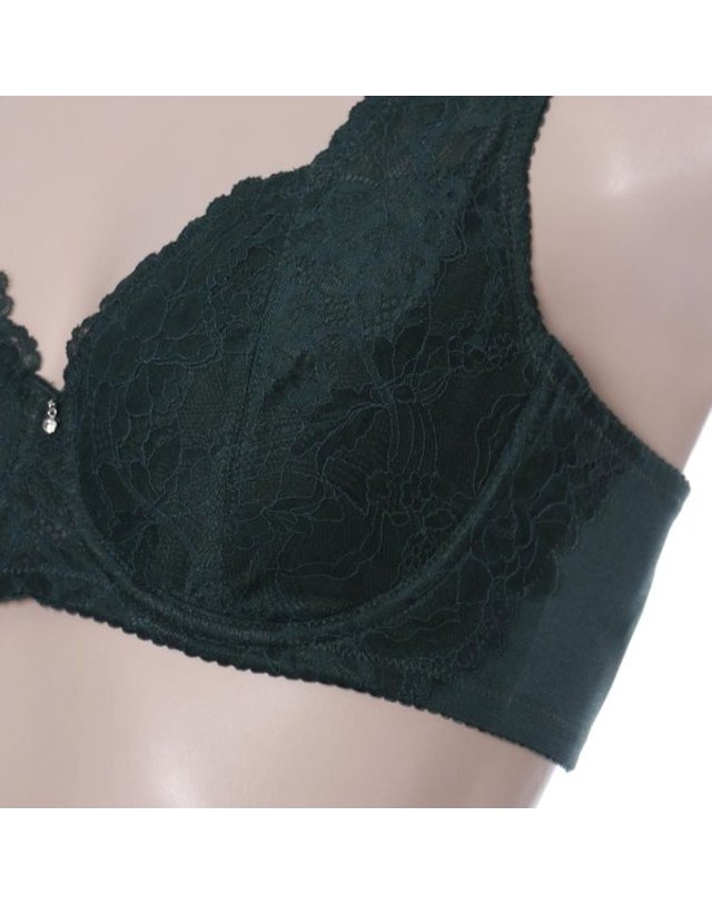 비비안 [갤러리아] G/BBM 기능성 부직포 80E컵 브래지어 (BR3461Q)DPGR 착용컷