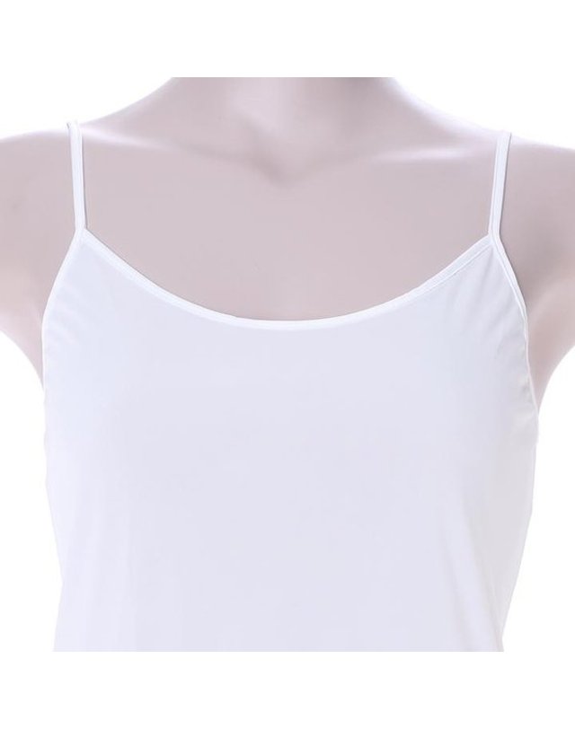 비비안 [갤러리아] [비비안]실크처럼 하늘하늘한 베가스무스 심플캐미솔 끈 여성런닝 CS0498/IV 착용컷