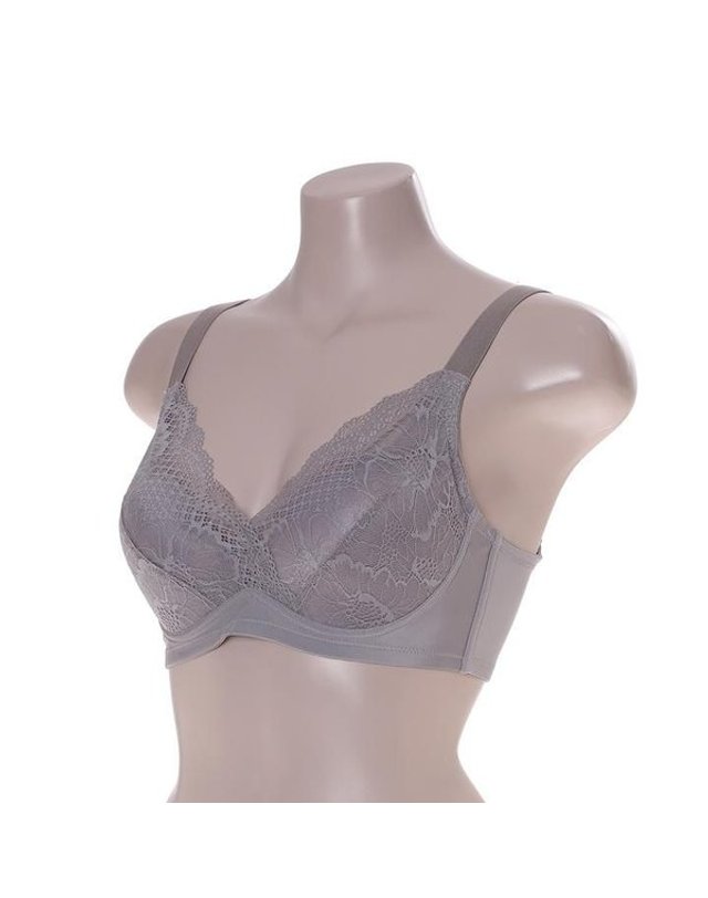 비비안 [갤러리아] [비비안]넓은3단후크 노와이어 풀컵 브라 BR6729/3C 착용컷