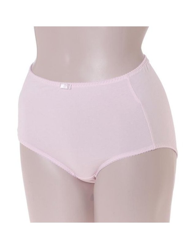 비비안 [갤러리아] [비비안]부인용 면 모달 스판 기본삼각 여성팬티 PT7556/PK 착용컷
