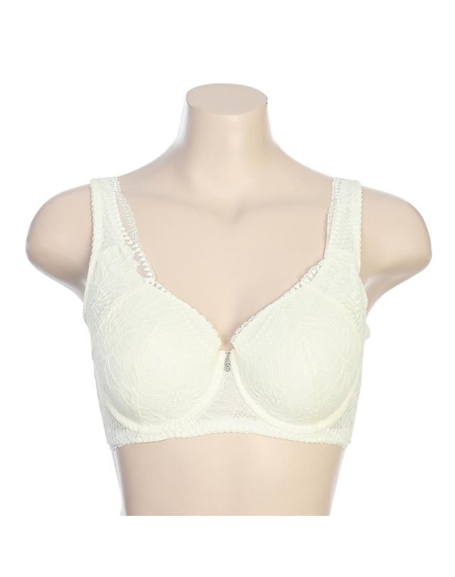 비비안 [갤러리아] G/비비안 BBM 자가드 레이스 풀컵 보정 브래지어DEF컵 3종세트(BR3526Q) 착용컷