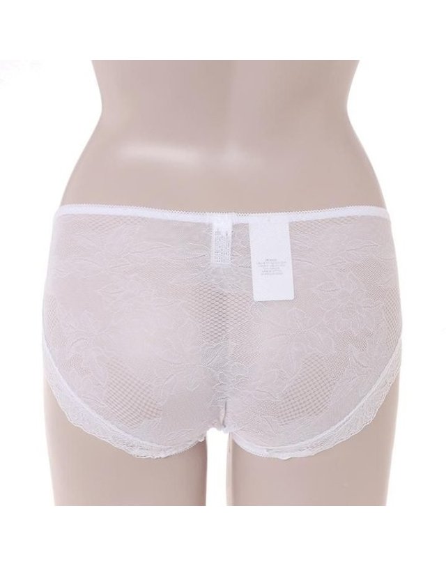 비비안 [갤러리아] [비비안]올오버레이스 여성런닝 팬티세트 RU7386/PT7386P/WH 착용컷