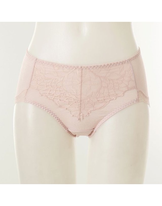 와코루 [갤러리아] 여)배를 충분히 덮어주는 접촉냉감의 인견 부인용팬티 2종세트(WLGC623T CR/CO) 착용컷