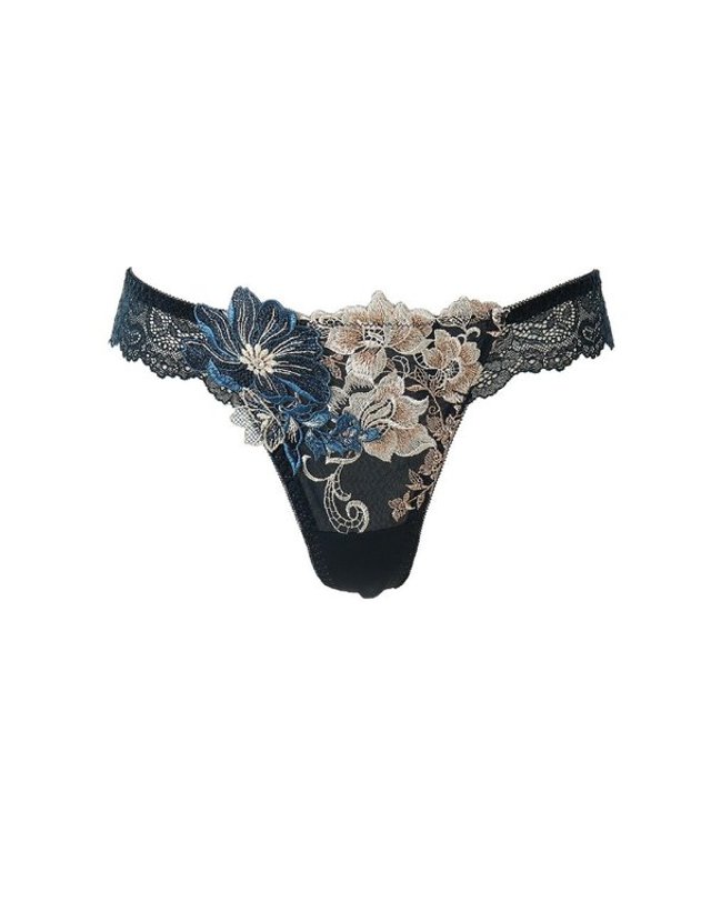 와코루 [갤러리아] 살루트 프리미엄 오리엔탈 티팬티 2종세트(DPT0467T NB/PK) 착용컷