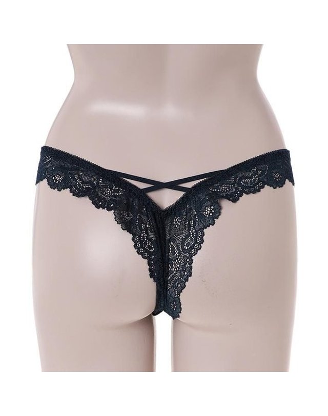 와코루 [갤러리아] 와코루]살루트 DBR0467세트 T(티)팬티[DPT0467T/NB] 착용컷