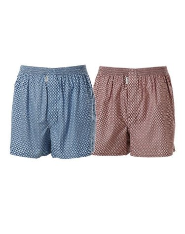 [갤러리아] 면100수 심플한 매듭나염 남자 트렁크팬티 컬러 택1(WMP5429 BU/PK)