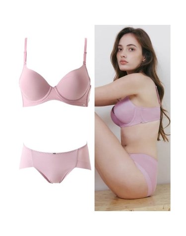 [갤러리아] AB컵 볼륨업 빅푸시업 몰드브라&팬티 세트(WBRY002A_B/WPTY001H LI)