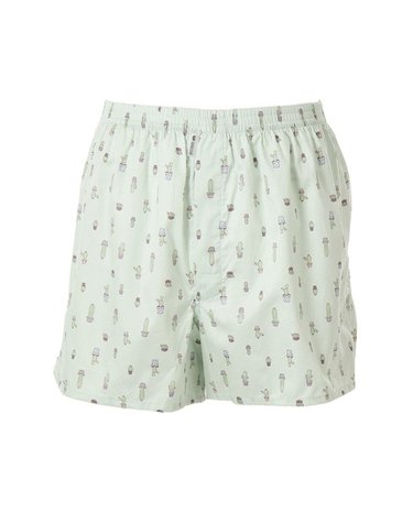 [갤러리아] 남]와코루 순면100수 선인장나염 트렁크팬티[WMP5432/MT]