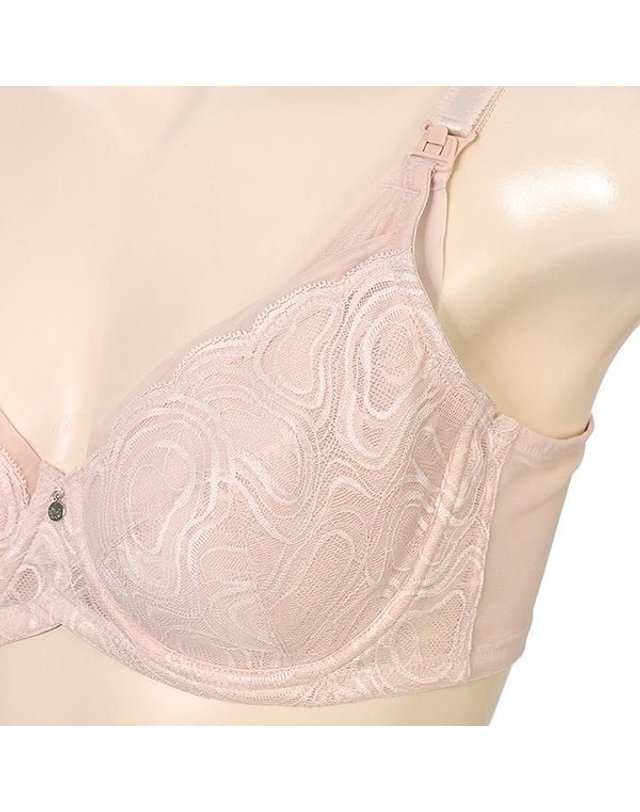 와코루 [갤러리아] 와코루 E컵 마더피아 산전후겸용 수유브라(RBR6120E SK) 착용컷