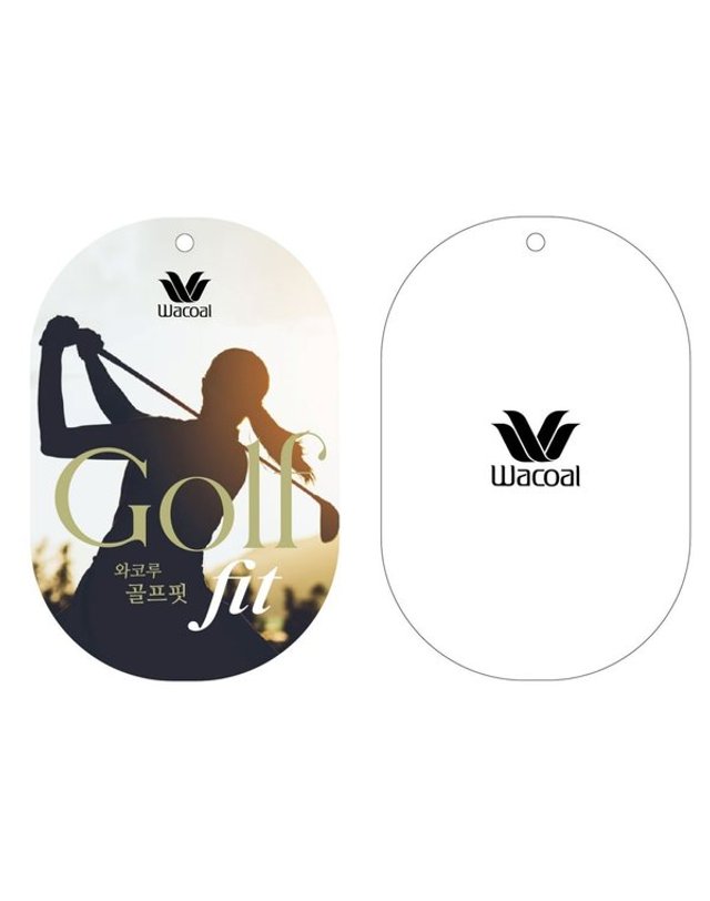 와코루 [갤러리아] 초경량 하이넥 자외선차단 스포츠 골프 이너웨어 단품(WLG6000C SK) 착용컷