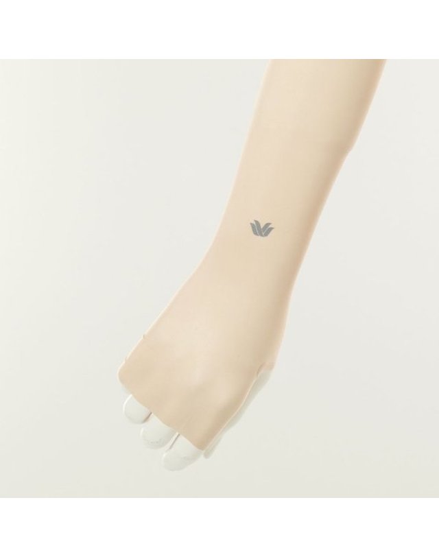 와코루 [갤러리아] 남여공용)손등까지 덮는 무봉제 UV차단 팔토시(WWN7000/WWN7001/BK) 착용컷