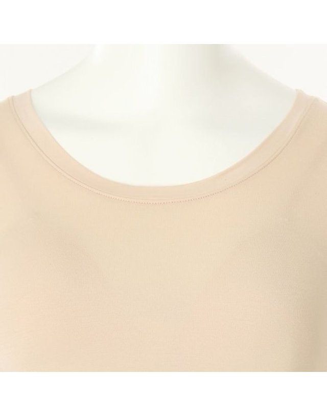 와코루 [갤러리아] [여]부드럽고 매끄러운 모달 100수 브라 내장형 내의상의 (WLGC492C) 착용컷