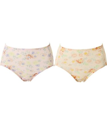 [갤러리아] 와코루 여자 면모달스판  꽃프린트 팬티  택1(WPT4267 LB/PK)