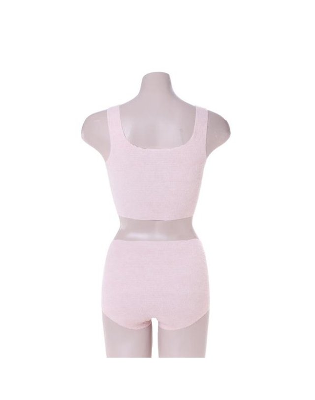 와코루 [갤러리아] [일회용속옷세트]와코루 이지포켓(Easy Pocket/브라3매+팬티3매)[WAC6000] 착용컷