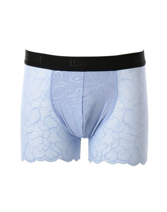 와코루 [갤러리아] 남］아웃밴드 나일론 스판 망사레이스 드로즈팬티 3종세트(WMP2448V BU/BL/RE) 착용컷