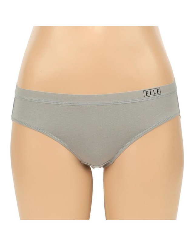 엘르 [갤러리아] ELLE)라이트그레이 모던서포트스포츠 브라팬티세트(EDWBR143LGY/EDWBP143) 착용컷