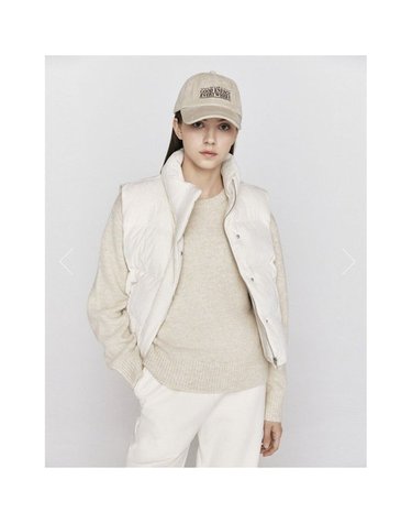 [갤러리아] [여]하이넥 패딩 베스트 (코듀로이,벨벳)(05375907)