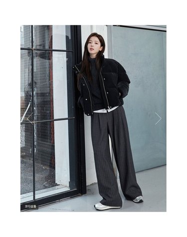 [갤러리아] [노정의] 여자 기모 와이드 슬랙스(05415918)