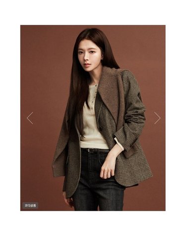[갤러리아] [노정의] 여자 오버핏 블레이저(05375915)