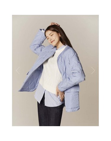 [갤러리아] 덕다운 어니언퀼팅 하프 경량 패딩(05373501)