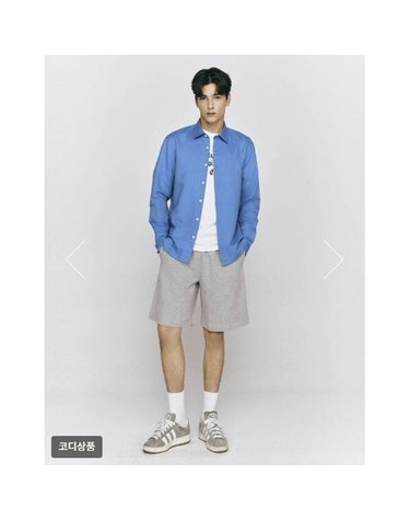 [갤러리아] NEW 남자 라이트 테리 반바지 (01105416)