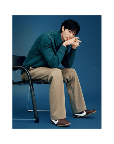 [갤러리아] [변우석] 스트레이트 치노 팬츠, 남자 일자면바지(01116921)